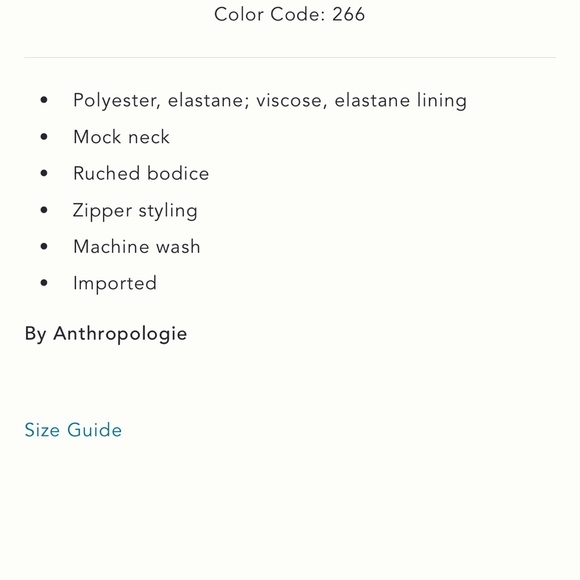 By Anthropologie Mock Neck Fitted Lace Dress - Picture 4 of 4